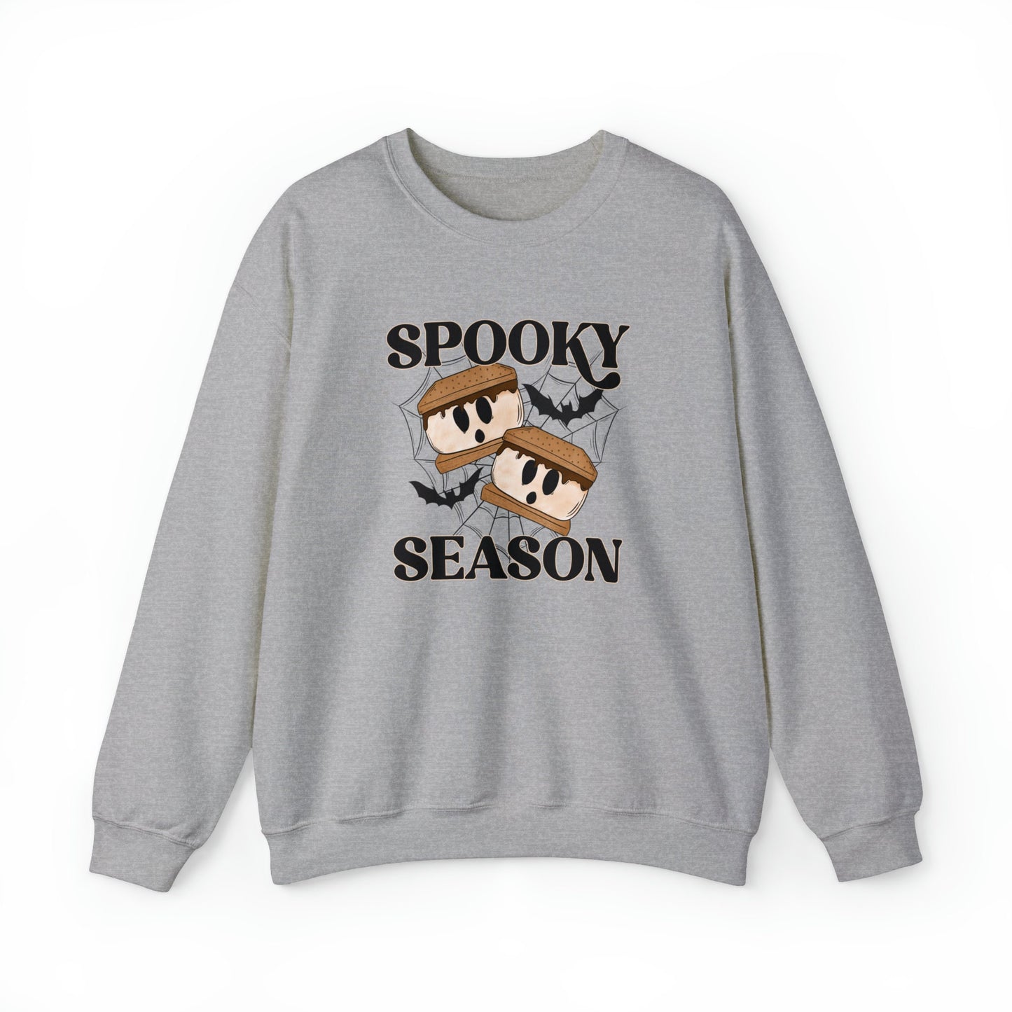 Spooky Season Smores Sweat Shirt, Halloween S'mores Sweatshirt, Fall Themed Shirt, Autumn Bonfire shirt, October Chill Sweatshirt