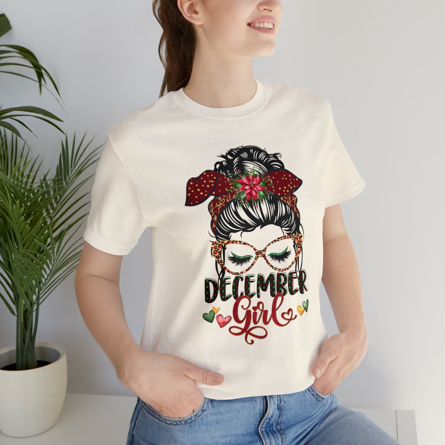 December Girl Shirt, December Gift, Birthday in December, Christmas Birthday Gift, Women Born In December, Cool December Birthday Tee