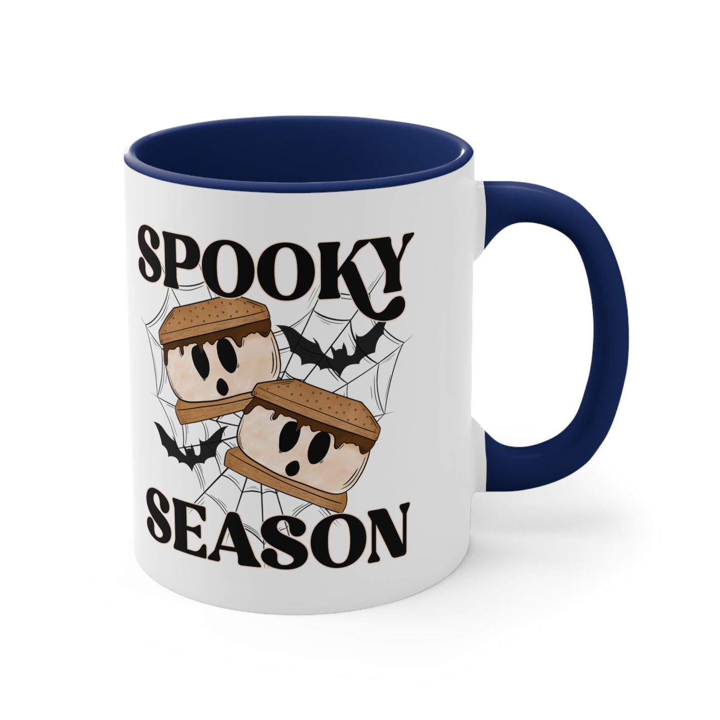 Spooky Season Smores Mug, Spooky Beverage Mug, Ghostly Smores Coffee Mug, Ghostly Smores Collectible, Halloween Coffee Cup, Spooky Themed